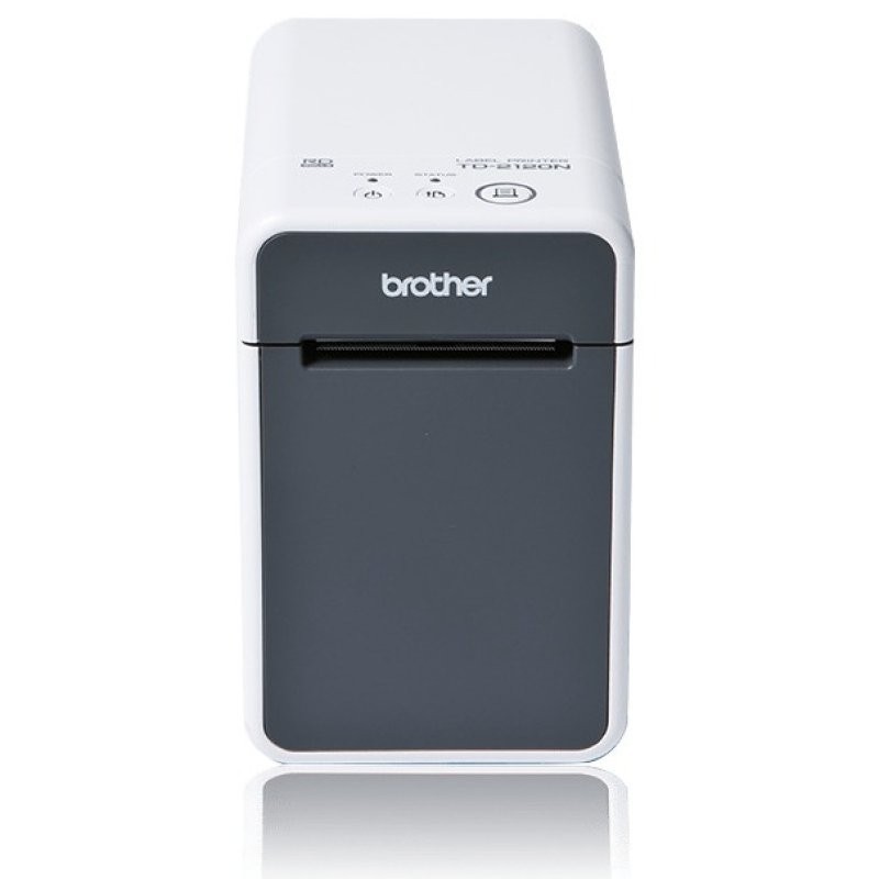 Stampante termica per etichette Brother TD2125N USB, LAN - Risoluzione 203 dpi - Velocità 152,4 mm - Colore Bianco/Grigio Stampante termica per etichette Brother TD2125N USB, LAN - Risoluzione 203 dpi - Velocità 152,4 mm - Colore Bianco/Grigio
