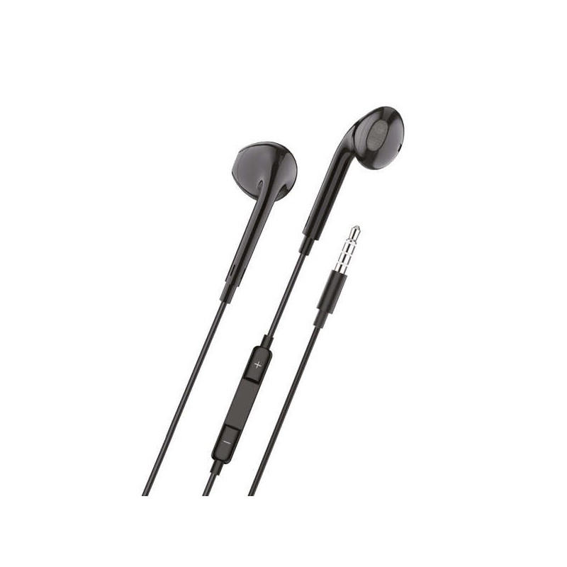 Cuffie intrauricolari TechOneTech Ear Tech - Microfono integrato - Mini jack da 3,5 mm - Assistente vocale - Cavo da 1,20 m Cuffie intrauricolari TechOneTech Ear Tech - Microfono integrato - Mini jack da 3,5 mm - Assistente vocale - Cavo da 1,20 m