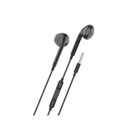 TechOneTech Ear Tech Auriculares Intraurales - Microfono Integrado - Mini Jack 3.5mm - Asistente Voz - Cable de 1.20m