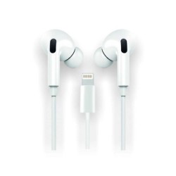 TechOneTech ear Cuffie intrauricolari Tech Hop Inner Lightning - Microfono integrato - Assistente vocale - Cavo da 1,20 m