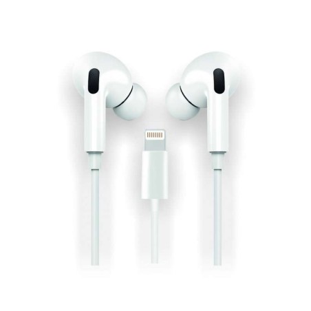 TechOneTech ear Cuffie intrauricolari Tech Hop Inner Lightning - Microfono integrato - Assistente vocale - Cavo da 1,20 m