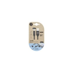 Cavo TechOneTech USB-A maschio a Lightning maschio da 1 m - rivestito in nylon intrecciato