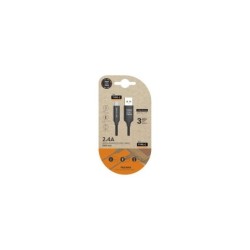 Cavo TechOneTech da USB-A maschio a USB-C maschio da 1 m - rivestito in nylon intrecciato