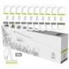 TechOneTech Basik Confezione da 10 Cavi USB Maschio - MicroUSB Maschio - Lunghezza 1m