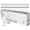 TechOneTech Basik Confezione da 10 Caricatori da Muro 1 Porta USB 12W