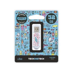 TechOneTech Music Dream USB 2.0 Memoria 32 GB (Pendrive)