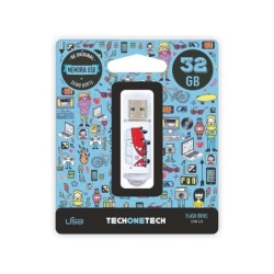 TechOneTech Camper Van Van Memoria USB 2.0 32GB (Pendrive)