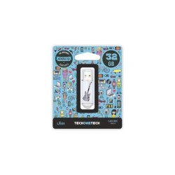 TechOneTech Be Original Crazy Black Guitar Memoria USB 2.0 32 GB (Pendrive)