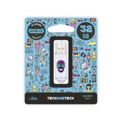 TechOneTech Calavera Maya Memoria USB 2.0 32GB (Pendrive)