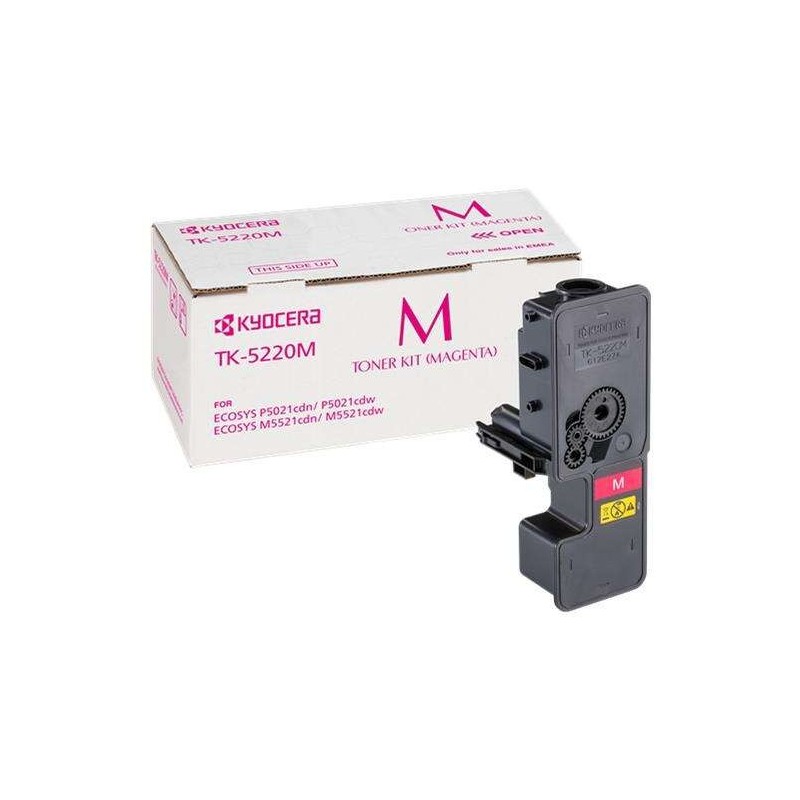 Cartuccia toner originale magenta Kyocera TK5220 - Sostituisce 1T02R9BNL1/TK5220M Cartuccia toner originale magenta Kyocera TK5220 - Sostituisce 1T02R9BNL1/TK5220M