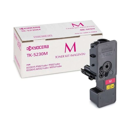 Kyocera TK5230 Magenta Cartucho de Toner Original - 1T02R9BNL0/TK5230M
