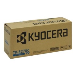 Cartuccia toner originale ciano Kyocera TK5270 - 1T02TVCNL0/TK5270C