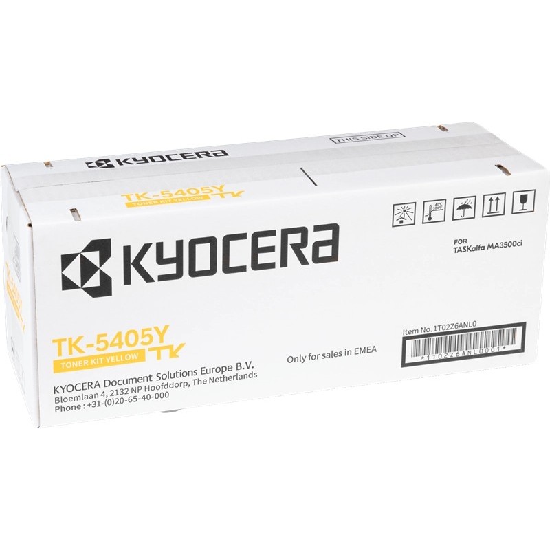 Cartuccia toner originale ciano Kyocera TK5405 - 1T02Z6ANL0/TK5405Y