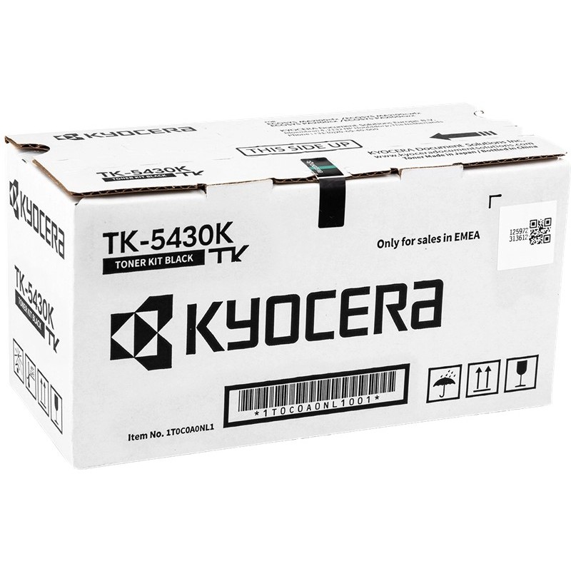 Cartuccia toner nero originale Kyocera TK5430 - 1T0C0A0NL1/TK5430K Cartuccia toner nero originale Kyocera TK5430 - 1T0C0A0NL1/TK5430K