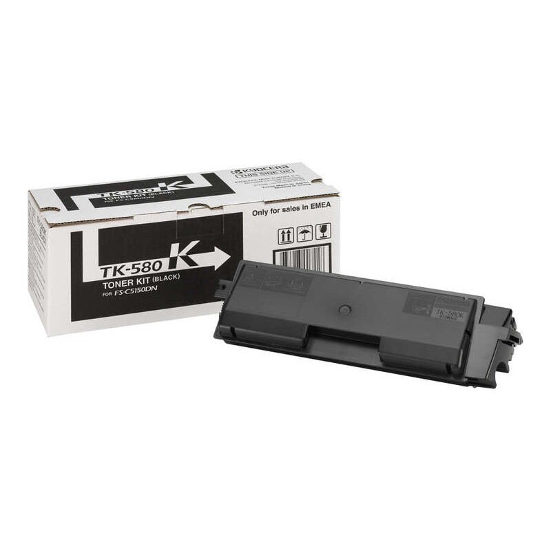 Cartuccia toner nero originale Kyocera TK580 - 1T02KT0NL0/TK580K