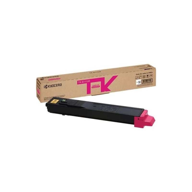 Cartuccia toner originale magenta Kyocera TK8115 - 1T02P3BNL0/TK8115M