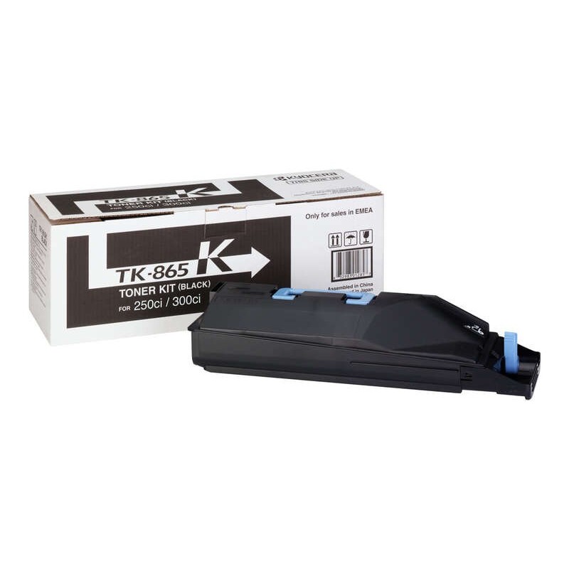Cartuccia toner nero originale Kyocera TK865 - 1T02JZ0EU0/TK865K