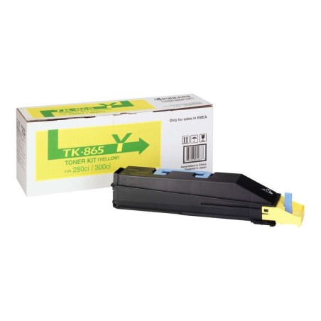 Cartuccia toner giallo originale Kyocera TK865 - 1T02JZAEU0/TK865Y