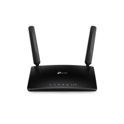 Tp-Link Router WiFi Movil 4G LTE - 2 Antenas Externas - 2x WAN, 1x WAN/LAN - Color Negro