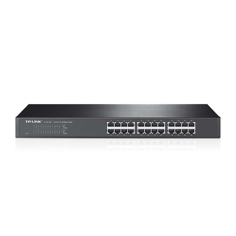 Switch Rack TP-Link - 24 Porte a 10/100 Mbps - Tecnologia Green Switch Rack TP-Link - 24 Porte a 10/100 Mbps - Tecnologia Green