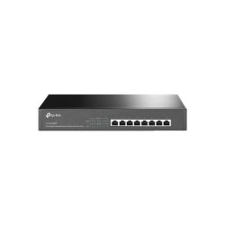 TP-Link Switch  Sobremesa - 8 Puertos Gigabit con PoE+  - Montaje en Rack