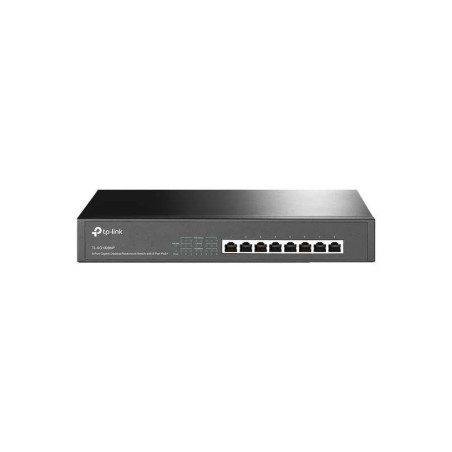 Switch desktop TP-Link - 8 porte Gigabit con PoE+ - Montaggio su rack