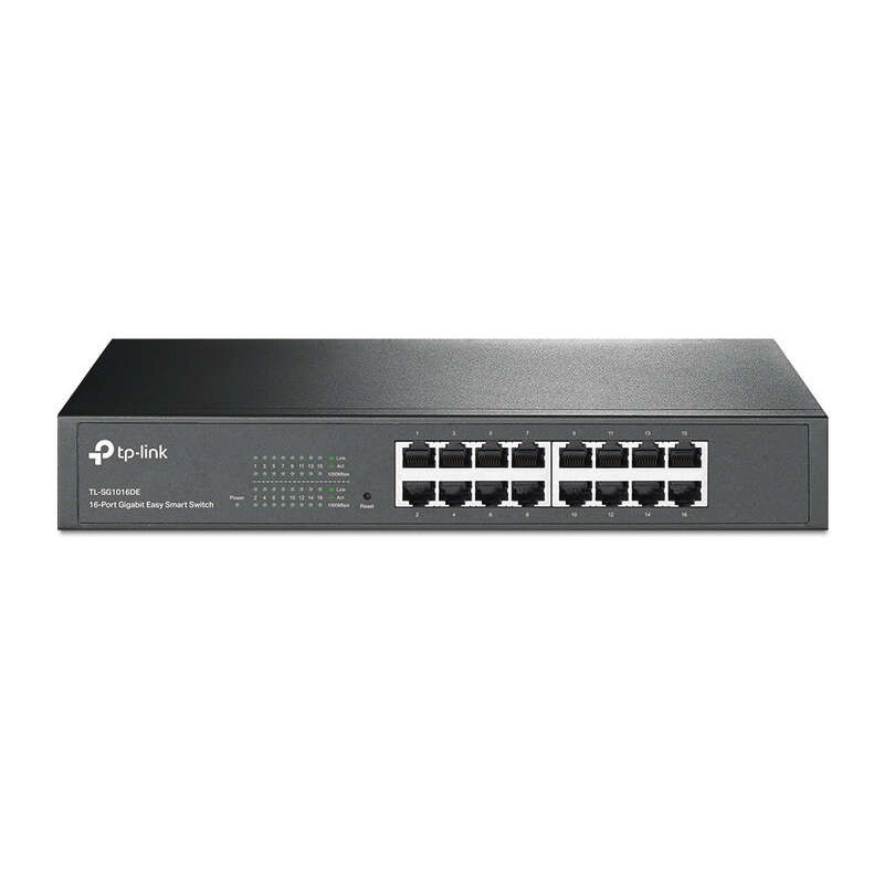 TP-Link Switch Easy Smart de 16 Puertos Gigabit - Plug & Play - Tecnologia Verde TP-Link Switch Easy Smart de 16 Puertos Gigabit - Plug & Play - Tecnologia Verde