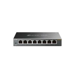 Switch TP-Link Easy Smart - 8 porte Gigabit - Plug &amp; Play - Custodia in metallo - Tecnologia Green