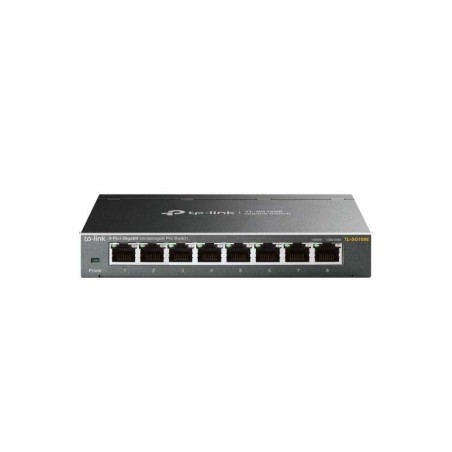 TP-Link Switch Easy Smart - 8 puertos Gigabit - Plug & Play - Carcasa Metalica - Tecnologia Verde