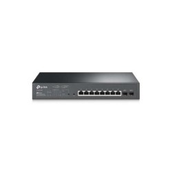 TP-Link Omada Switch Smart Gigabit JetStream - 8 Puertos PoE+ - 2 Ranuras SFP - Montaje en Rack