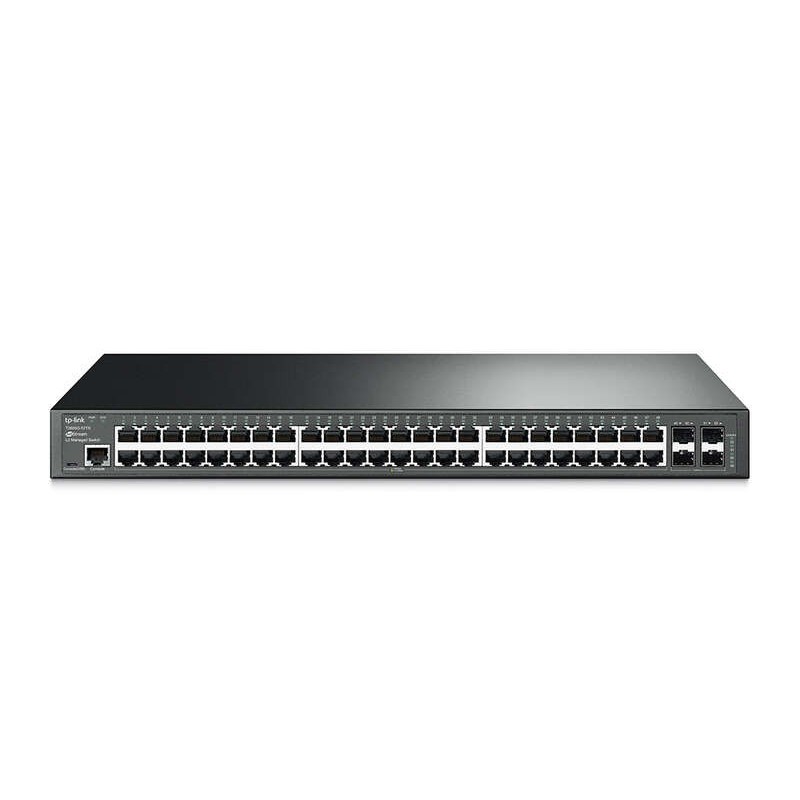 TP-Link Switch JetStream Gestionable Gigabit L2 - 48 Puertos con 4 Ranuras SFP TP-Link Switch JetStream Gestionable Gigabit L2 - 48 Puertos con 4 Ranuras SFP
