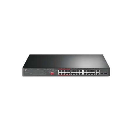 TP-Link Switch 24 Puertos 10/100Mbps + 2 Puertos Gigabit PoE+ - No Gestionable - Modo Aislamiento / Prioridad - Plug & Play