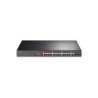 TP-Link Switch 24 Puertos 10/100Mbps + 2 Puertos Gigabit PoE+ - No Gestionable - Modo Aislamiento / Prioridad - Plug & Play