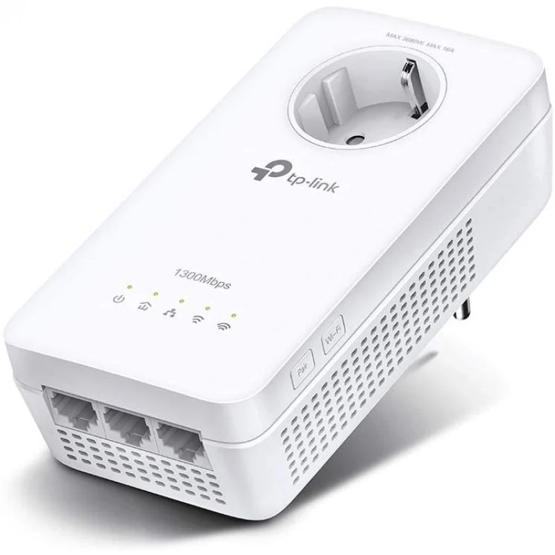 Access point WiFi dual band TP-Link AC1200 - Trasferimento fino a 1200Mbps - Spina integrata e 3x RJ45 - 2x2 MIMO Access point WiFi dual band TP-Link AC1200 - Trasferimento fino a 1200Mbps - Spina integrata e 3x RJ45 - 2x2 MIMO