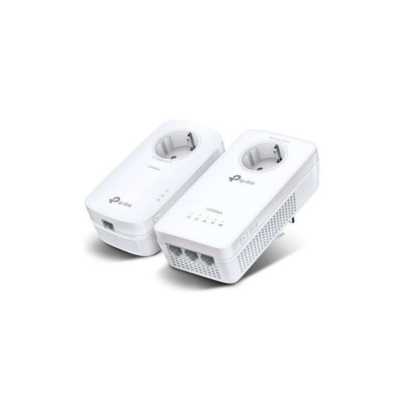 TP-Link KIT Powerline WiFi AC1200 - Spina Integrata - 3 Porte Gigabit Ethernet - Dual Band fino a 867Mbps TP-Link KIT Powerline WiFi AC1200 - Spina Integrata - 3 Porte Gigabit Ethernet - Dual Band fino a 867Mbps