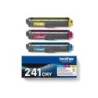 Brother TN241 Confezione da 3 cartucce toner originali - ciano, magenta, giallo - TN241CMY
