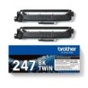 Brother TN247 Nero Confezione da 2 cartucce toner originali - TN247BKTWIN