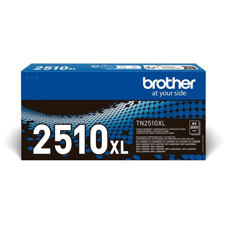 Cartuccia toner nero originale Brother TN2510XL - TN2510XL Cartuccia toner nero originale Brother TN2510XL - TN2510XL