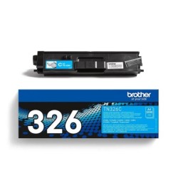 Cartuccia toner originale ciano Brother TN326 - TN326C