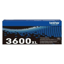 Cartuccia toner nero originale Brother TN3600XL - TN3600XL