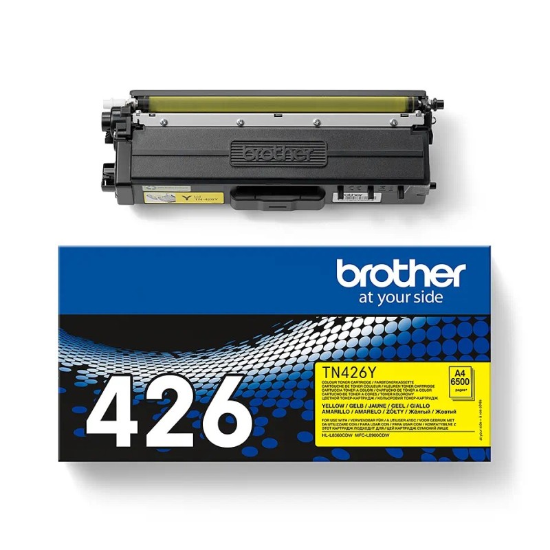 Cartuccia toner giallo originale Brother TN426 - TN426Y