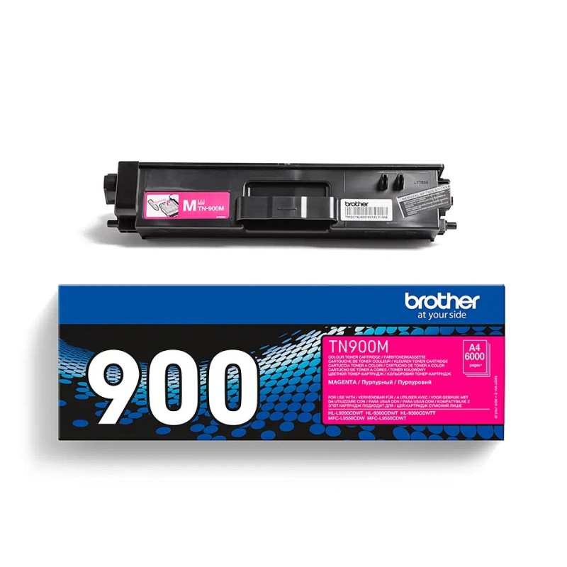 Cartuccia toner originale magenta Brother TN900 - TN900M