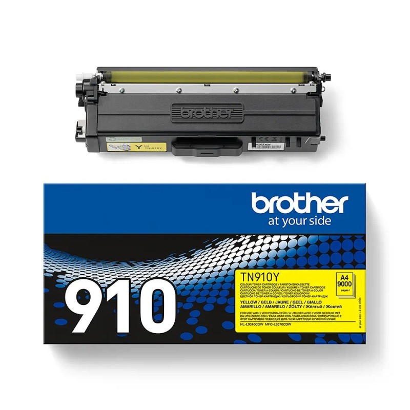 Cartuccia toner giallo originale Brother TN910 - TN910Y