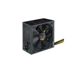 Alimentatore Tooq ATX da 650 W con PFC attivo - Colore nero