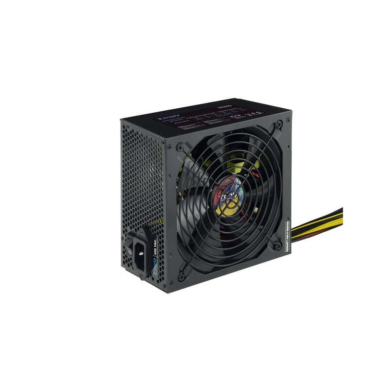 Alimentatore Tooq ATX da 650 W con PFC attivo - Colore nero Alimentatore Tooq ATX da 650 W con PFC attivo - Colore nero
