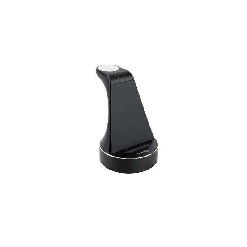 Base di ricarica wireless Tooq Apple Watch + iPhone/Smartp - Colore nero Base di ricarica wireless Tooq Apple Watch + iPhone/Smartp - Colore nero