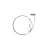 Tooq Cable de Seguridad Universal con Combinacion para Portatiles - Bloqueo de 4 Digitos - Acero 4.5mm - Longitud 1.50m