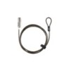Cavo di sicurezza Tooq Nano 2,5x6 mm Combinazione portatile - Colore grigio