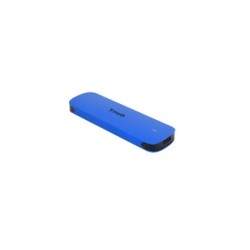 Tooq M.2 NVME USB3.1 Gen2 Scatola esterna in alluminio - Colore blu