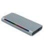 Custodia SSD esterna Tooq Shinobi M.2 NGFF/NVMe USB-A 3.1 Gen2 RGB